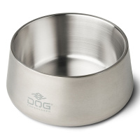 Dog Copenhagen Vega Bowl Futternapf Wassernapf Steel silber M/L