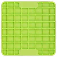 LickiMat Mini Playdate Schleckmatte Leckmatte 15x15cm GRÜN
