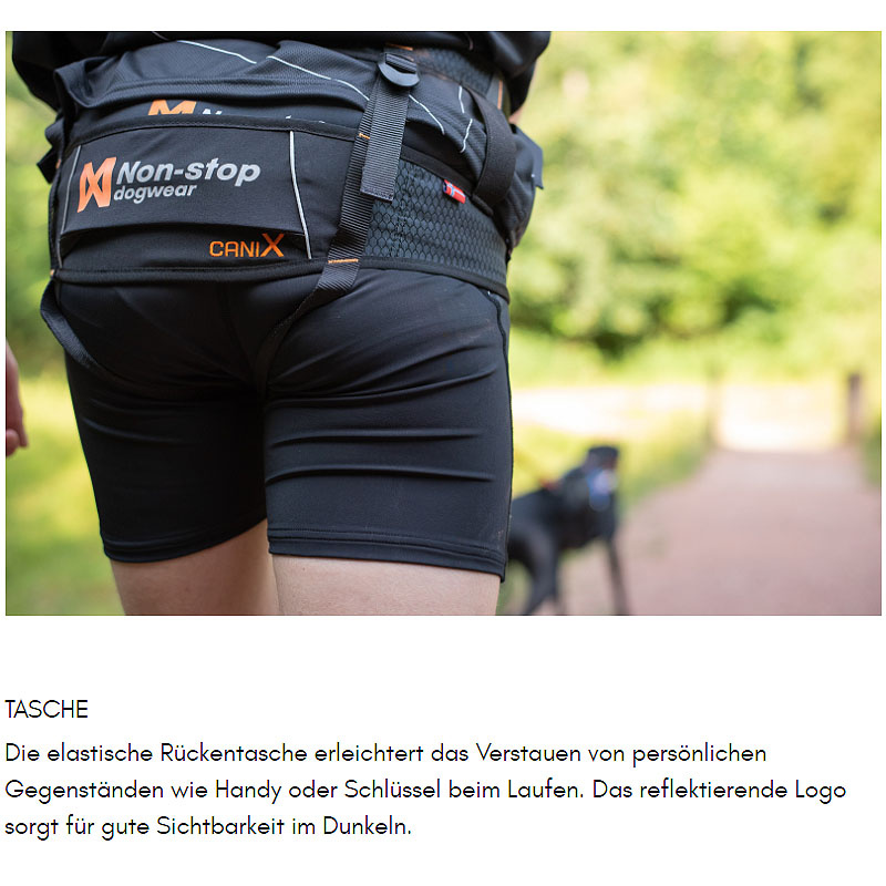 Non-stop dogwear Laufgurt Leinengurt caniX Belt 2.0