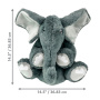 KONG Comfort Kiddos Elefant für Welpen in XL