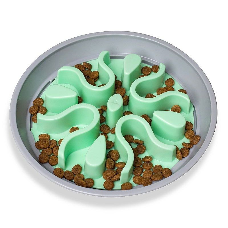 Outward Hound Fun Feeder Wobble Slo Bowl Anti Schling Napf