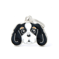 MyFamily Hundemarke Anhänger Cavalier King mit Gravur