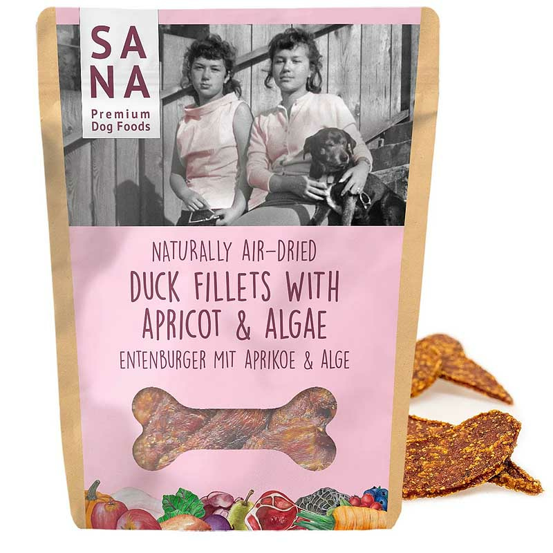 SANA Entenfilets mit Aprikose und Alge 100g