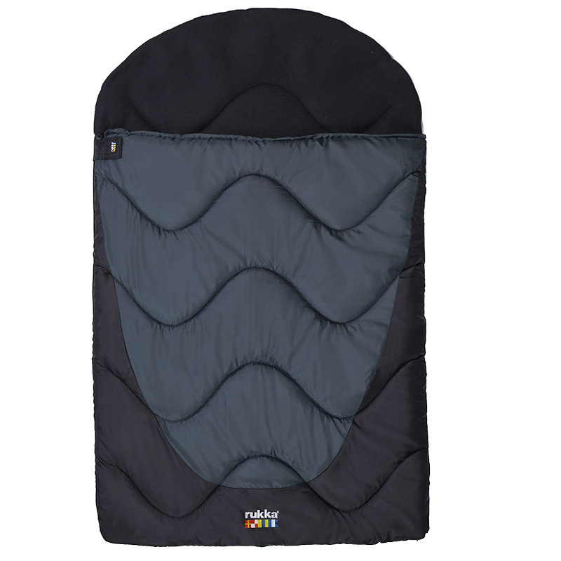 Rukka Pets Schlafsack schwarz für Hunde L