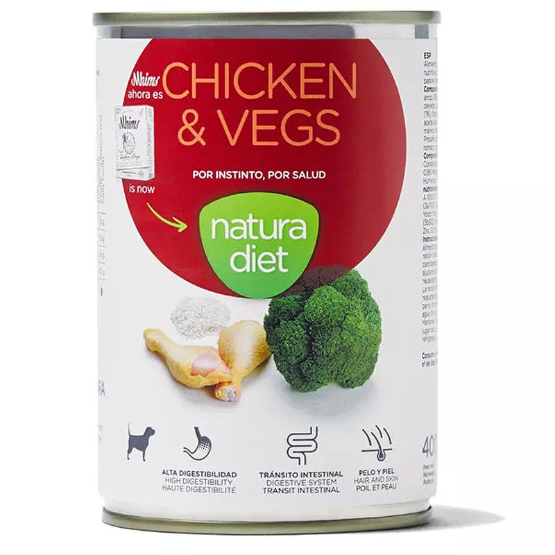 Natura Diet Nassfutter Chicken Huhn & Gemüse 400g