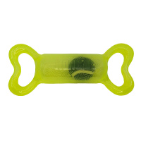 KONG Jumbler Tug Knochen Apportierspaß GELB S/M