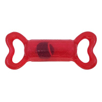KONG Jumbler Tug Knochen Apportierspaß ROT S/M