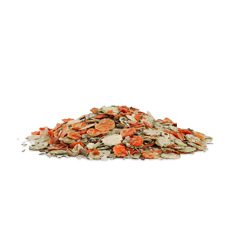 REAVET Früchte Gemüse Mix Flocken reines Naturprodukt