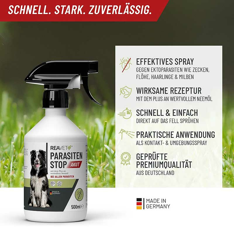 REAVET Parasiten Stop AKUT 500 ml