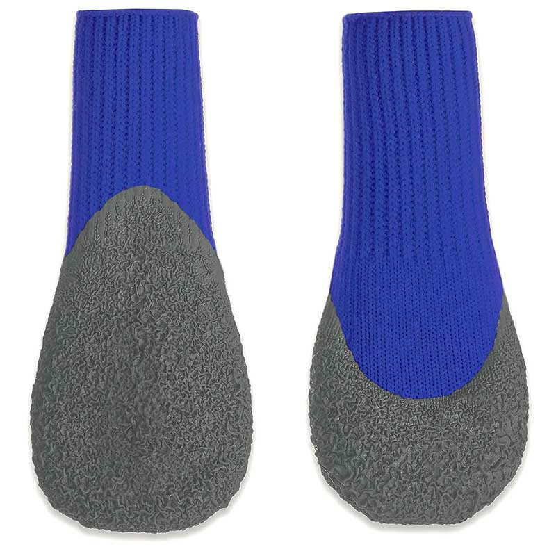 GOO-EEZ Booties Pfotenschutz LITES in 4-er Pack BLAU - GRAU L