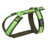 AnnyX Brustgeschirr Hundegeschirr Fun oliv-hellgrün XS