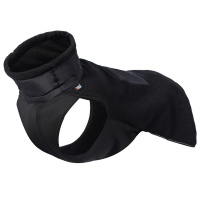 Rukka Pets Lucky Fleece Pullover in schwarz für Hunde 60cm