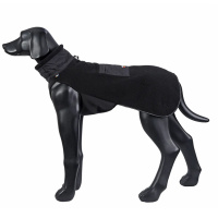 Rukka Pets Lucky Fleece Pullover in schwarz für Hunde 60cm
