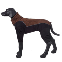 Rukka Pets Subrima Knit Fleece-Overall Pullover mit Beinen Braun-schwarz 50