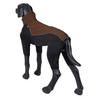 Rukka Pets Subrima Knit Fleece-Overall Pullover mit Beinen Braun-schwarz 55
