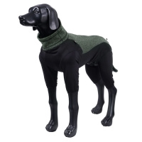 Rukka Pets Subrima Knit Fleece-Overall Pullover mit Beinen Oliv-schwarz 65