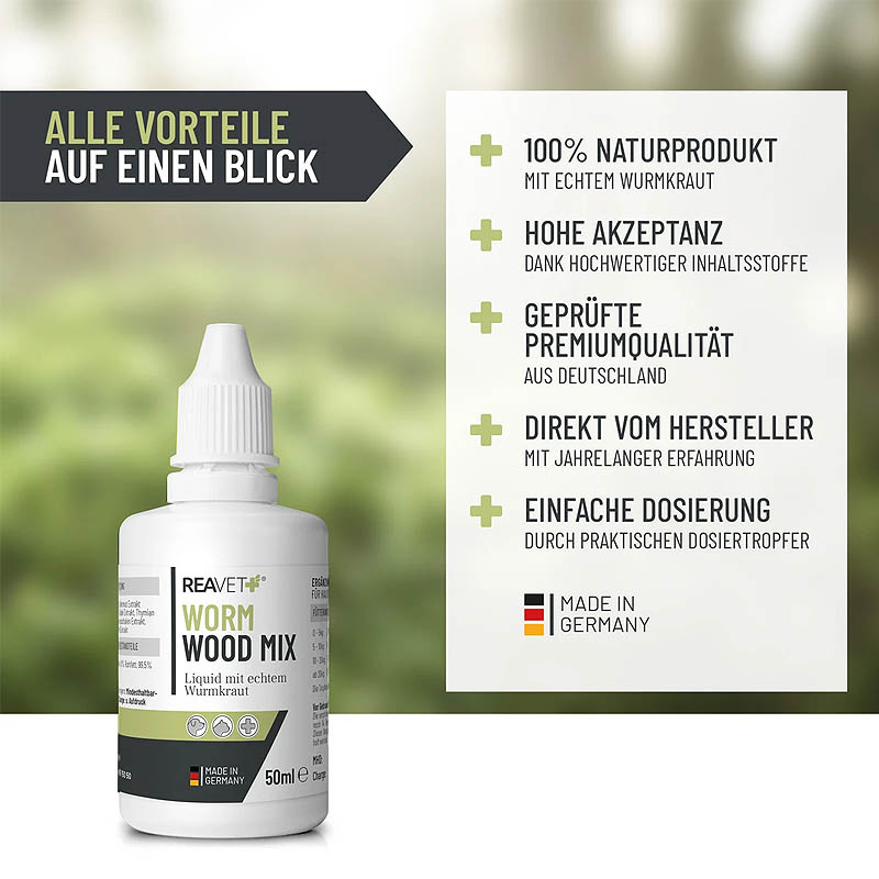 REAVET Wormwood Mix Liquid für Hunde