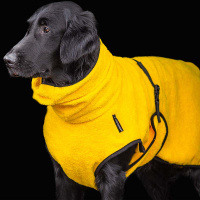 DryUp Trocken Cape Hundebademantel STANDARD Yellow-gelb S 56cm