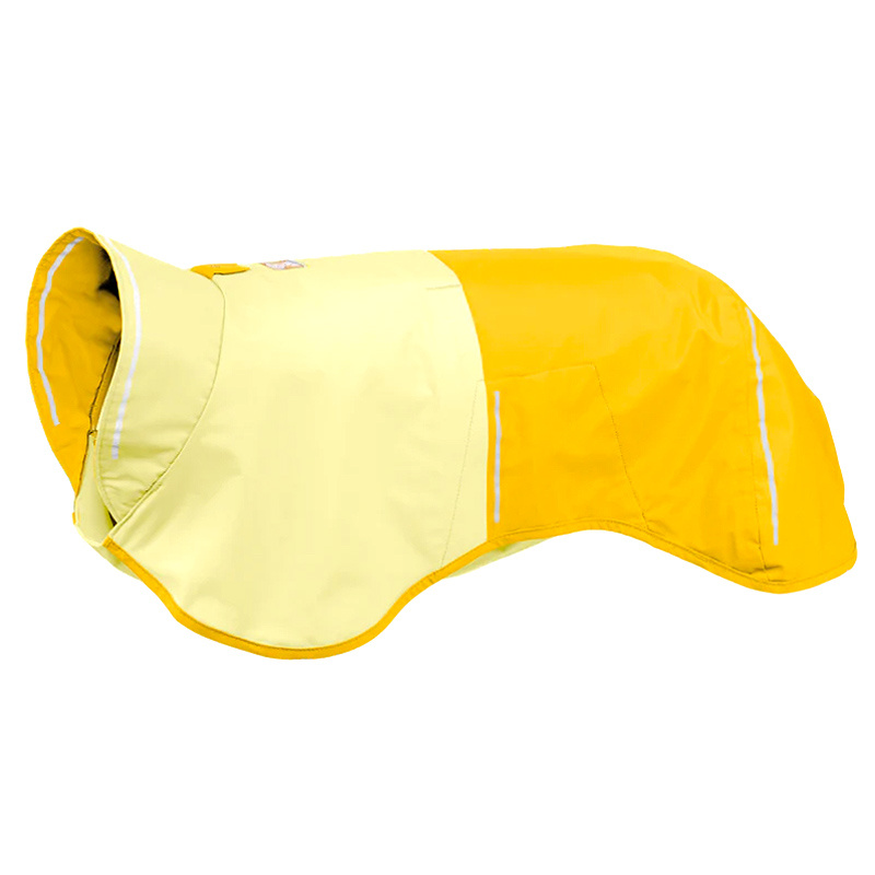 Ruffwear Sun Shower Regenmantel Mineral Yellow-gelb XXS 33-43cm Brust