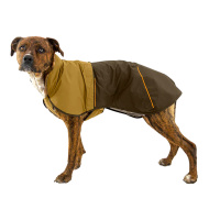 Ruffwear Sun Shower Regenmantel Earth Brown-braun XXS 33-43cm Brust