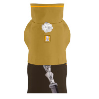 Ruffwear Sun Shower Regenmantel Earth Brown-braun XXS 33-43cm Brust