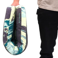 Ruffwar Basecamp™ Faltbares Hundebett Deep Jungle L 122x77cm