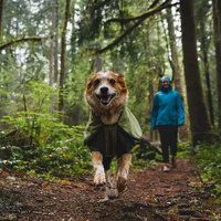 Ruffwear Sun Shower Regenmantel Coverall Midnight Blue XS