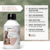 REAVET Darmöl für Hunde 250ml