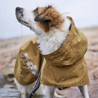Hurtta Regenmantel Monsoon Coat 2 Hundemantel ECO Ruby-Pink 45