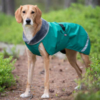 Pomppa Kevyt gefütterter Regenmantel mit Geschirröffnung NEUE Ausführung Plum lila 31