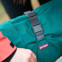 Pomppa Perus Allwetter-Mantel Wintermantel mit Geschirröffnung NEUE Ausführung Plum lila 25