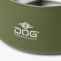 Dog Copenhagen Vega Bowl Futternapf Wassernapf Racing Green oliv M/L