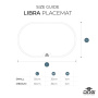 Dog Copenhagen Libra Placemat Napfunterlage Gesamtübersicht