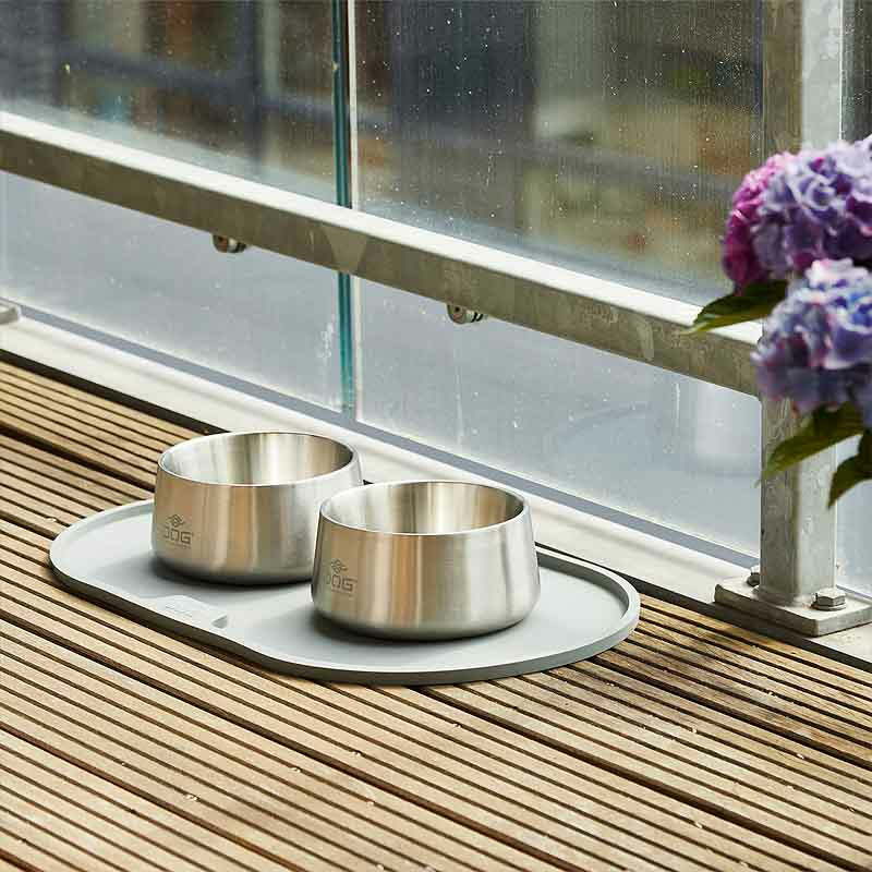 Dog Copenhagen Libra Placemat Napfunterlage Racing Green oliv M