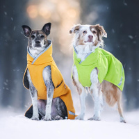 Pomppa Toppa Wintermantel mit Geschirröffnung Graphite grau 31