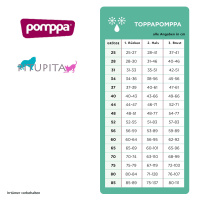 Pomppa Toppa Wintermantel mit Geschirröffnung Trail 65