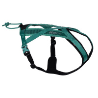 Non-stop dogwear Rush Harness Brustgeschirr Zuggeschirr Türkis Größe 2