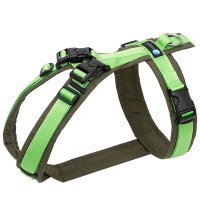 AnnyX Brustgeschirr Open Fun Oliv-hellgrün M