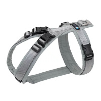 AnnyX Brustgeschirr Open Fun Grau-silber XXS