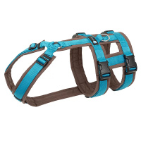 AnnyX Sicherheitsgeschirr Safety Braun-petrol L