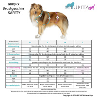 AnnyX Sicherheitsgeschirr Safety Braun-bernstein L