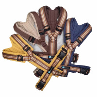 AnnyX Brustgeschirr Hundegeschirr Fun Limited Edition Wildblume XXS Steg lang 19,5cm