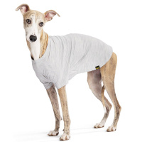 Goldpaw Merino CREW Hundepullover Kieselgrau-hellgrau Größe 14