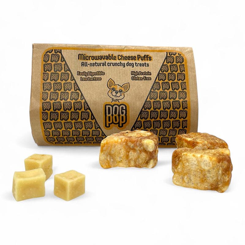 Käse Dog Popps Käsepopcorn für die Mikrowelle