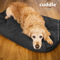ActionFactory Cuddle Up ein Hundebett mit 3 Funktionen Anthrazit L 102 x 60cm