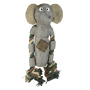 Country Dog Kuscheltier aus 100% recyceltem Material mit Baumwollseil
