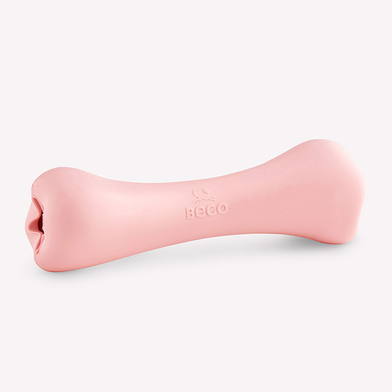 Beco Pets Treat Bone - Knochen Pink