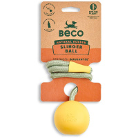 Beco Pets Slinger Ball Gelb