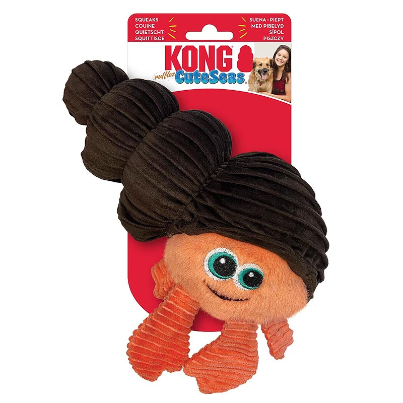 KONG CuteSeas Rufflez – Ozeanabenteuer für deinen Hund KRABBE