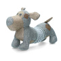 Country Dog Kuscheltier mit Zieh-Spirale aus 100% recyceltem Material